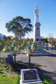 Photograph - Photograph - Colour, Alan Scarlett, Morwell War Memorial, 2015, 2015