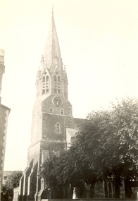 Photograph - Black and White, Lostwithnal Church