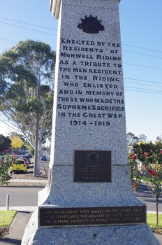 Morwell War Memorial