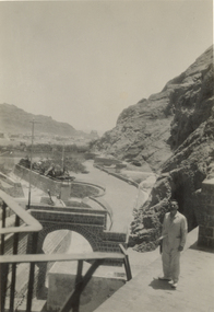 Photograph - Black and White, Dr Rob Piachaud, Frank Wright at Aden, Arabia