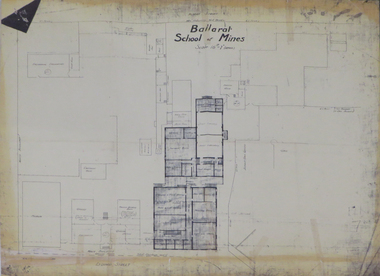 Plan, Ballarat School of Mines 'Old Chemistry Building' Plan