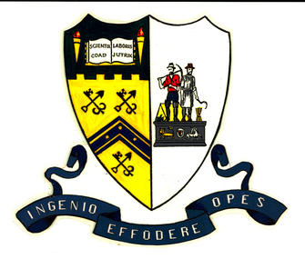 Artwork, other - Heraldic Device, Ballarat School of Mines Coat of Arms
