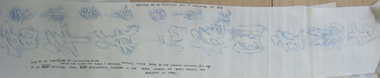 Work on paper - Artwork, Ballarat East Main Road Joss House Rubbings