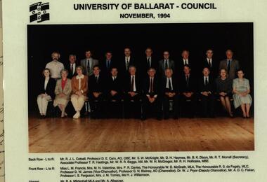 Photograph, University of Ballarat Council, 1997, 1994