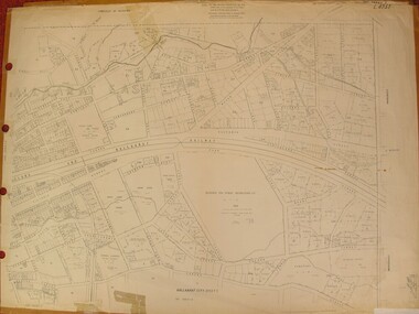 Plan, Ballarat East, 1957, 1957