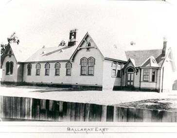 Photograph - Photograph - black and white, Ballarat East State School (No 1071)