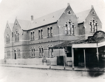 Photograph - Black and White, Humffray Street Primary School (no. 34), Ballarat East, 1876, 1876