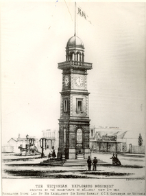 Image, Victorian Explorers Monument, Ballarat