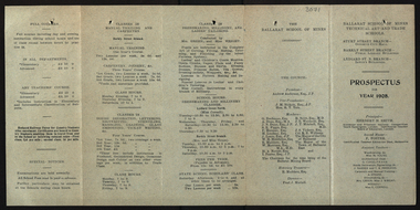 Printed pamphlet