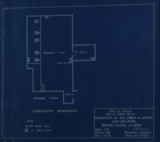 Ballarat School of Mines Carpentry Workshop, 03/10/1939