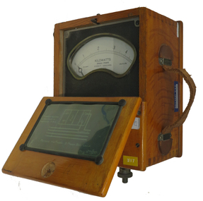 Instrument - Electrical Instrument, Everett AC Wattmeter, 1923