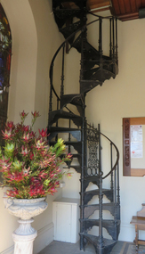 Photograph, Clare Gervasoni, Stairs at St Peter's Anglican Church, Ballarat, 2015, 09/2015