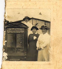 Photograph - Black and White, Durham Lead Roll of Honour, 26/10/1917