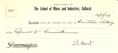 Salary receipt
