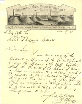 Handwritten letter