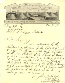 Handwritten letter