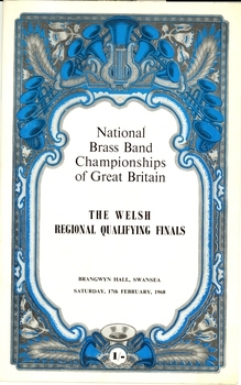 National Brass Band Championships of Great Britain - The Welsh Regional Qualifying Finals, 1968