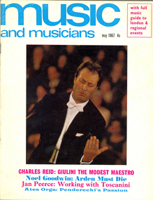 Magazine, Hansom Books Ltd, Music and Musicians, May 1967, 1967