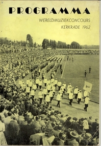 Programme, Kerkrade World Music Programme, 1962