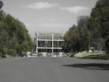 Photograph - photograph -Colour, Clare Gervasoni, Federation University Mt Helen Campus Y Building Under Construction, 2011, 30/12/2015