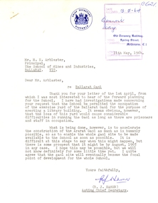 TYped letter