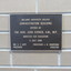 Building plaque