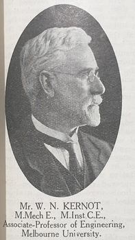 Portrait of W.N. Kernot
