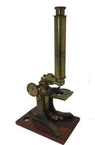 Scientific Object, Dennis, Brass Microscope