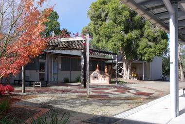 Photograph, Clare Gervasoni, Federation University Gippsland Campus Art Courtyard, 2015, 01/06/2015