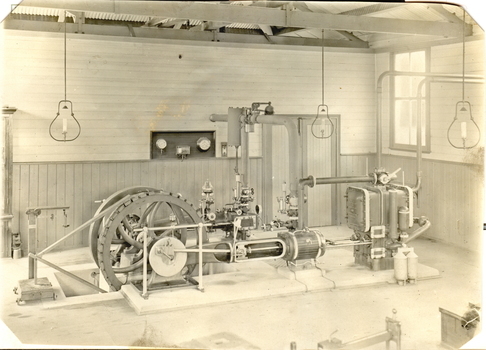 Photo of a steam engine
