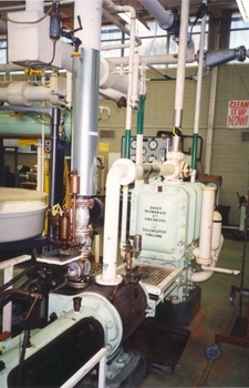 A steam engine