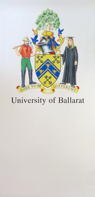 Banner, University of Ballarat Coat of Arms