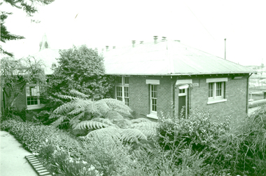 Photograph - Black and White, Ballarat School of Mines Old Plumbing Building, c1975