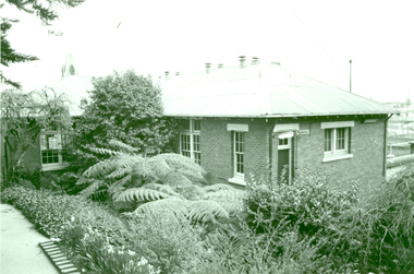 Photograph - Black and White, Ballarat School of Mines Old Plumbing Building, c1975, c1975