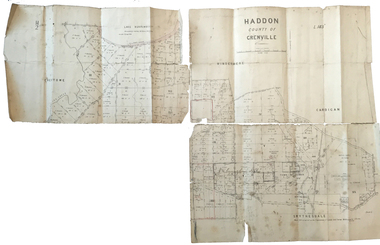 Plan, Haddon County of Grenville, 1887