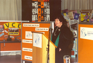 Photograph, Joan Kirner Speaks at the Centre for Science, Mathematics and Innovation, Ballarat