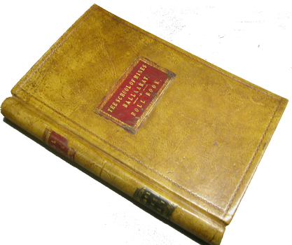 Leatherbound ledger