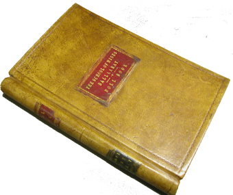Leatherbound ledger