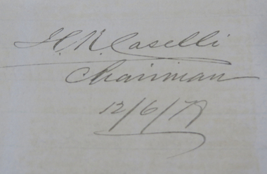 Book, Ballarat School of Mines Minute Book , 1876-1881, 1876-1881
