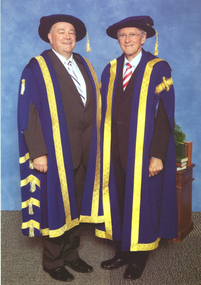 Photograph - Colour, Professor David Battersby and Professor Robert H.T. Smith, c2009