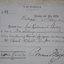 Printed invoice relating to Redmond Barry