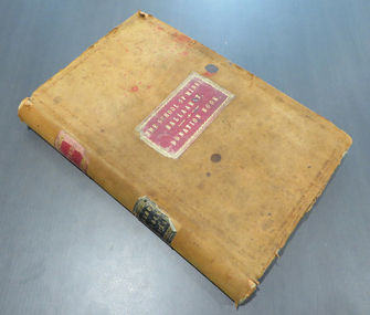 Book - Ledger, Ballarat School of Mines Donation Book, 1978-1896, 01/01/1878 - 01/08/1896
