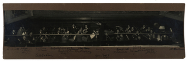 Photograph - Photograph - black and white, Orchestra in the Orchestra Pit