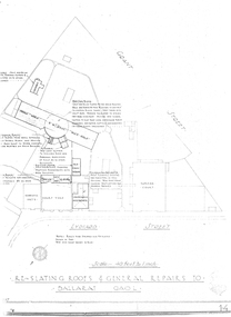 Plan - Plans, Plan of the Ballarat Gaol