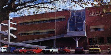 Image - Colour, Ballarat School of Mines M.B. John Building, Albert Street, Ballarat, 1987