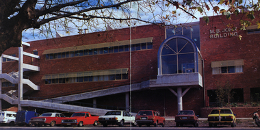 Image - Colour, Ballarat School of Mines M.B. John Building, Albert Street, Ballarat, 1987, 1987