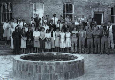 Image - black and white, Ballarat School of Mines Non-Teaching Staff, 1979, 1879