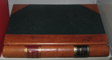 Book - Ledger, Ballarat School of Mines Council Minute Book, 1880-1883