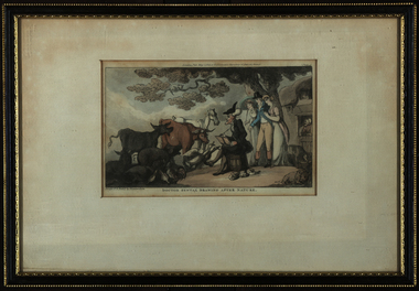 Artwork - print, Doctor Syntax drawing after nature by Rowlandson, 1812
