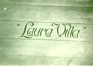 Photograph - Photograph - Black and White, Laura Villa, Smeaton (house name), c1930s
